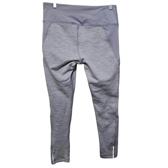 Active Life Light Gray Leggings with Pockets Ankle Running Women's Size Large - Picture 2 of 6